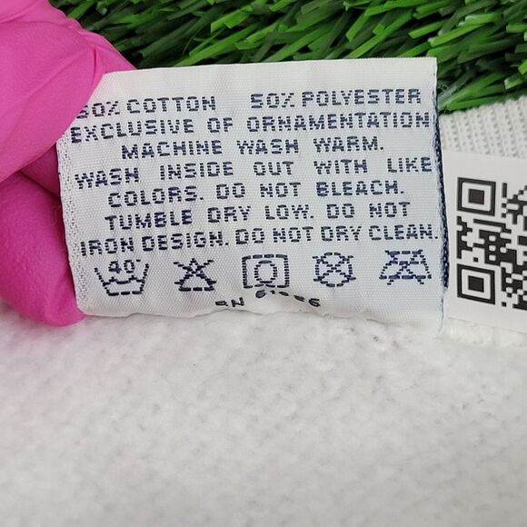 Vintage Trinity College Sweatshirt Womens Large 22x22 White - Picture 8 of 12